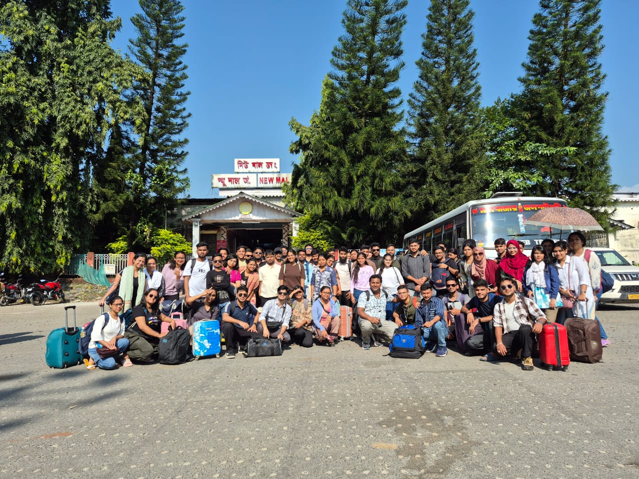 Yearly tour for axial academy students